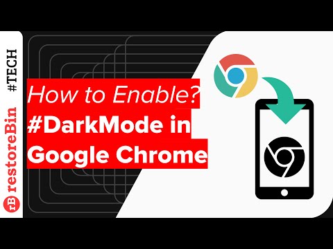 How to Get Dark Mode Theme on Google Chrome Android  - 96