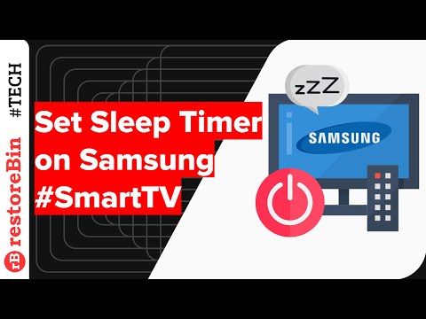 Easily enable Sleep timer on Samsung Smart TV for auto shutdown