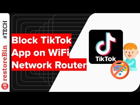 How to Block TikTok App on WiFi Router?