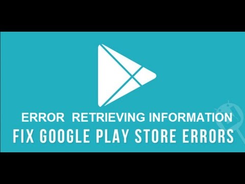 How to Fix Play Store RH 01  Error Retrieving Information from Server   - 88