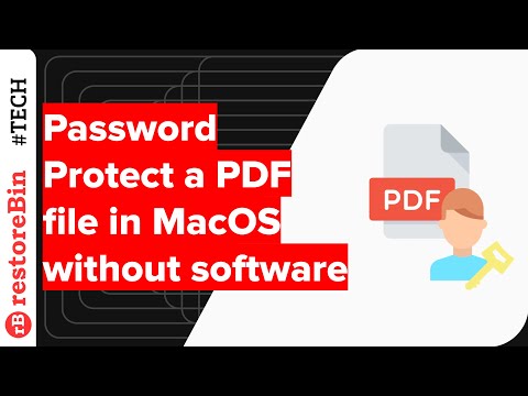 Change or encrypt PDF file in Mac OS without software  but how    DigitBin - 50