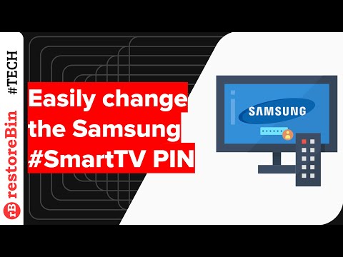 How to change Samsung Smart TV User PIN code?