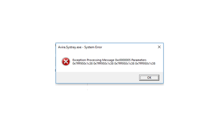 0x0000005 Error Fix Windows
