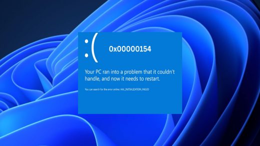 BSOD Error 0X00000154: How to Fix it on Windows 11