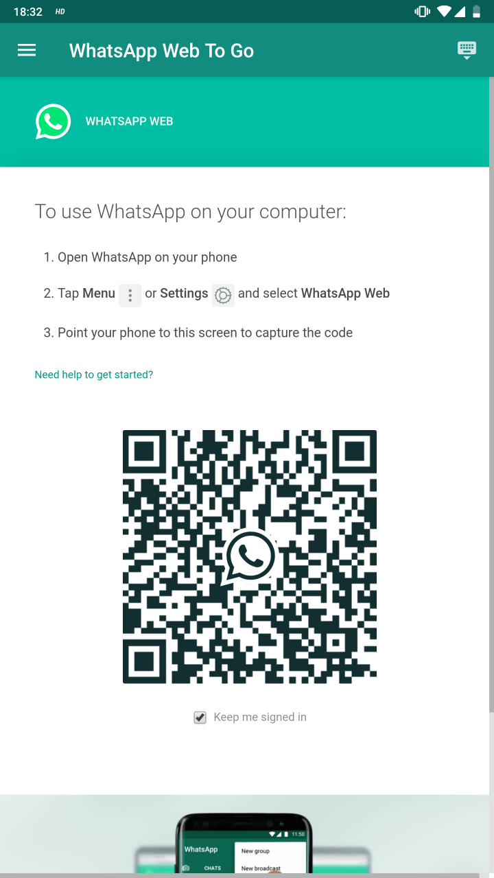 whatsapp web app download