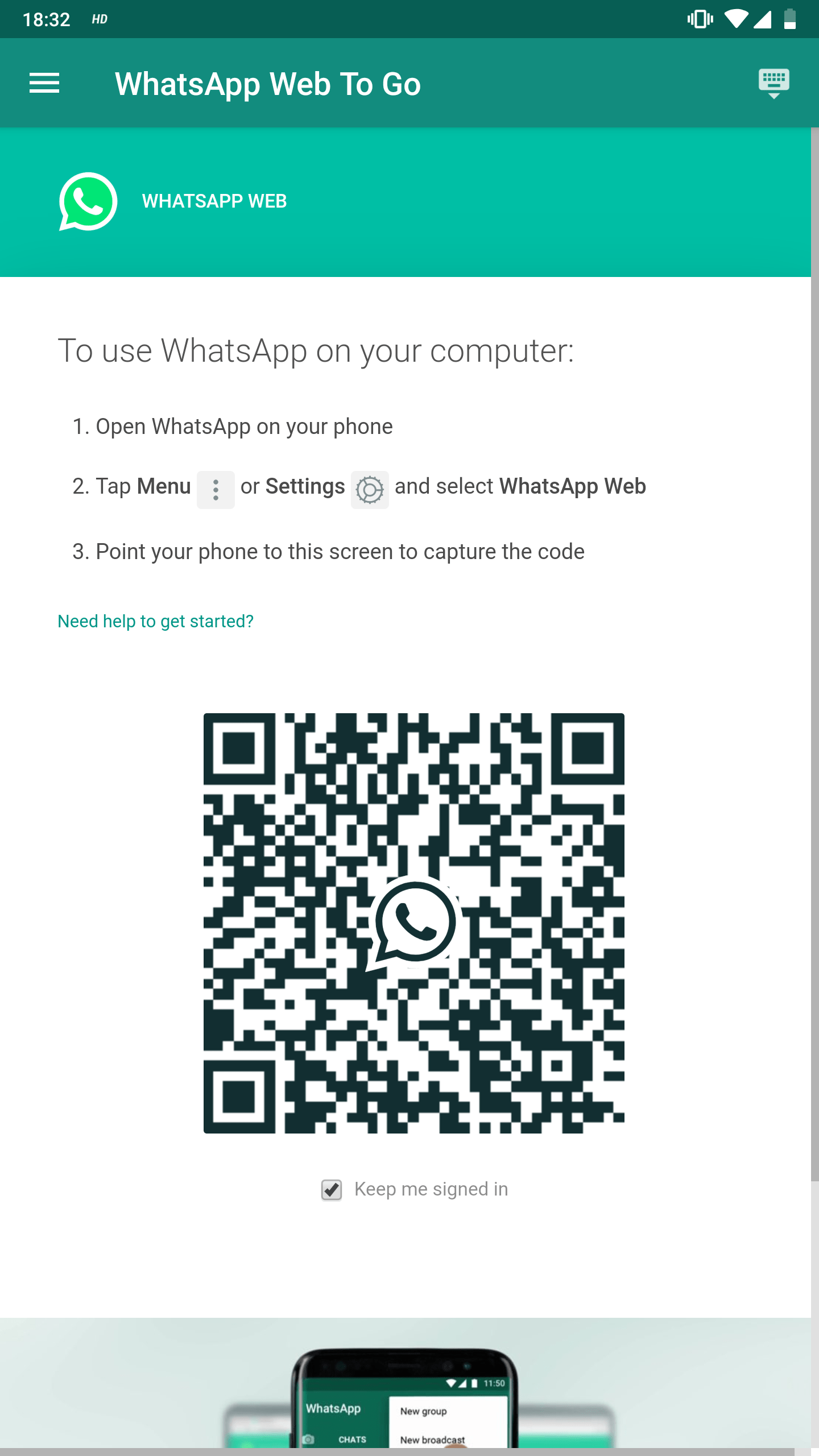 web whatsapp download