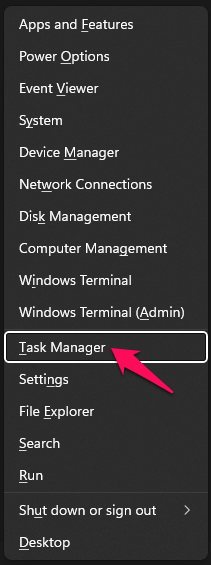 1 - Open Task Manager