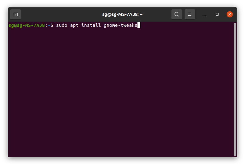 (1) Open Terminal and paste the command