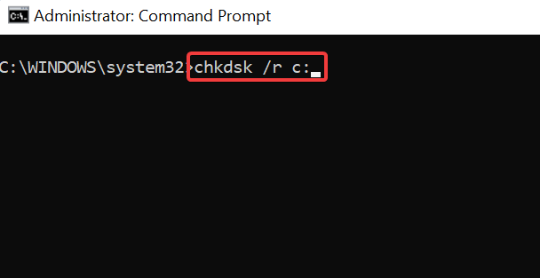 Запустите команду SFC и проверьте диск (CHKDSK).