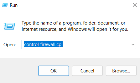 control firewall.cpl