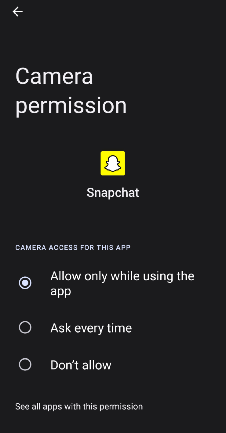 How to Fix Snapchat Camera Not Working on Android? – DigitBin