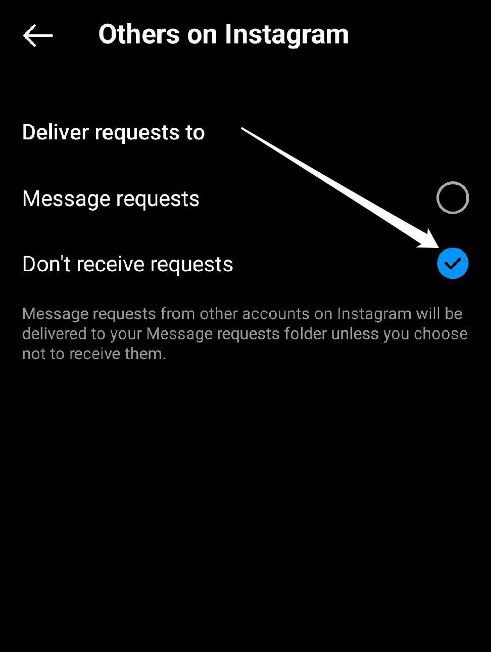 How to Disable Message Requests on Instagram? 2