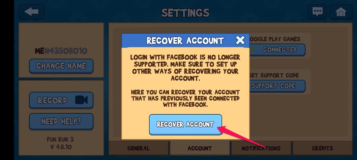 Get Your Account Back By Logging Back In