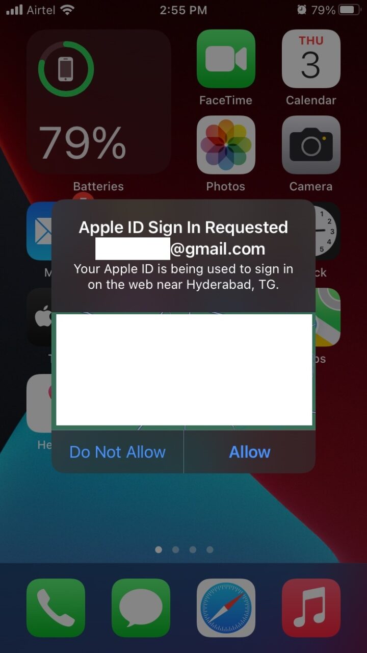 4 - Allow Access on iPhone