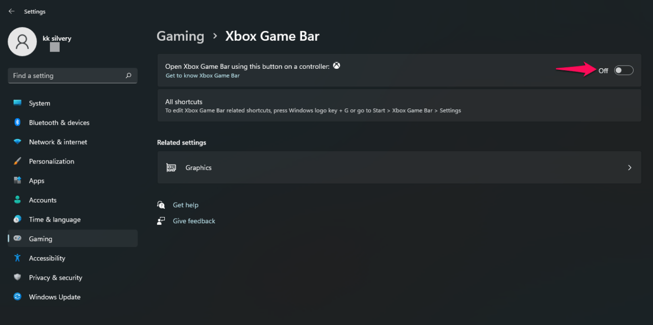 4 - Click To Enable Xbox Game Bar
