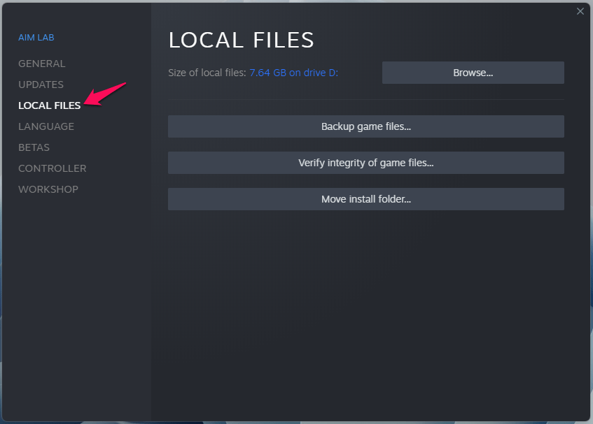4 - Select Local Files