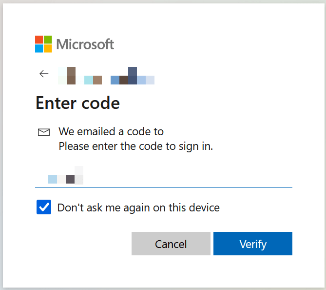 9 - Enter the code