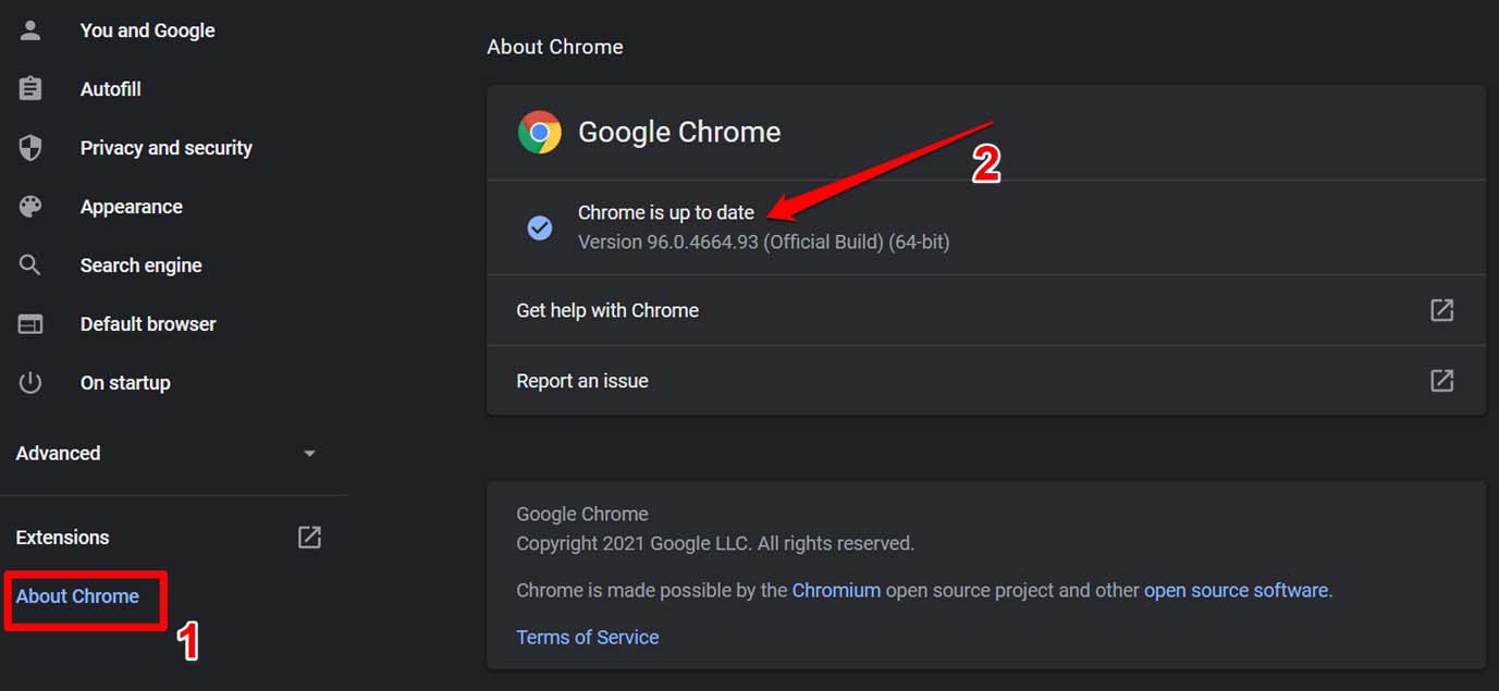 About Chrome