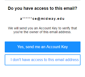 Account Key to Recovery Address