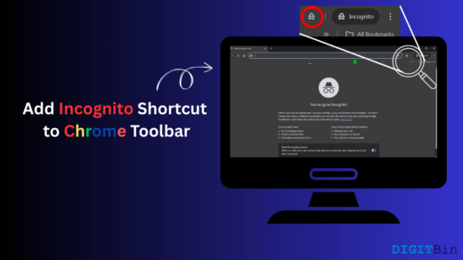 Add Incognito Shortcut to Chrome Toolbar