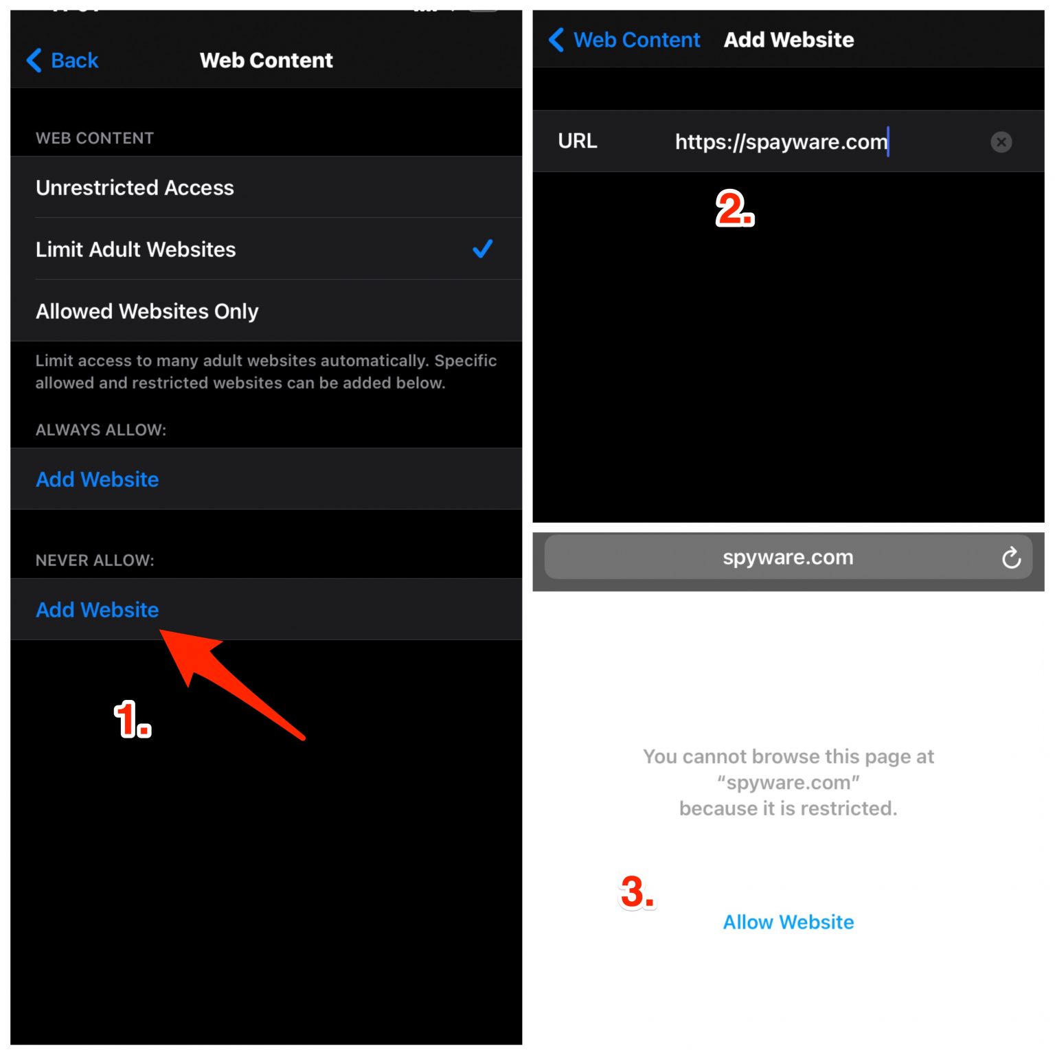 How to Block Websites on Safari for iPhone? – DigitBin