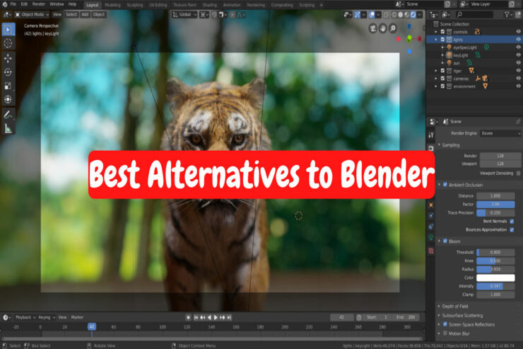 7 Best Alternatives to Blender For 3D Rendering