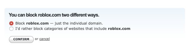 Always block Roblox roblox.com domain