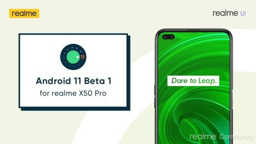 Android 11 on realme x50