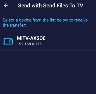Android Tv Name