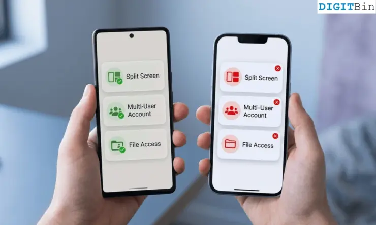 Android features missing on iPhone