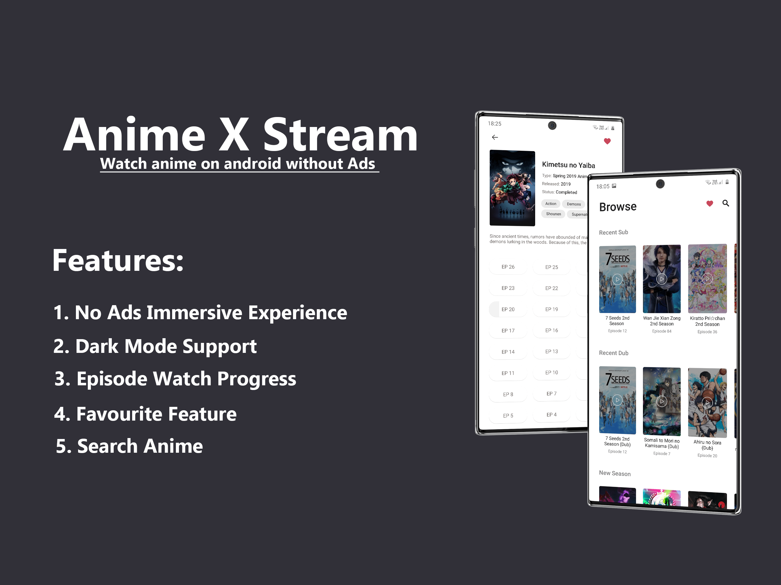 10 Free Anime Streaming Apps | English Dubbed and Subbed