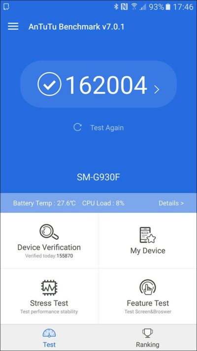 Antutu benchmark