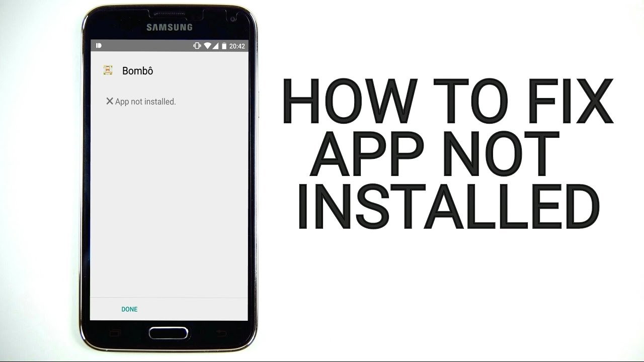 App not installed