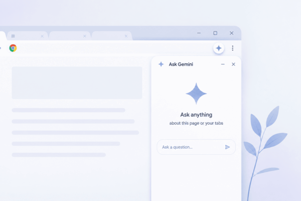 Ask Gemini feature on Chrome image