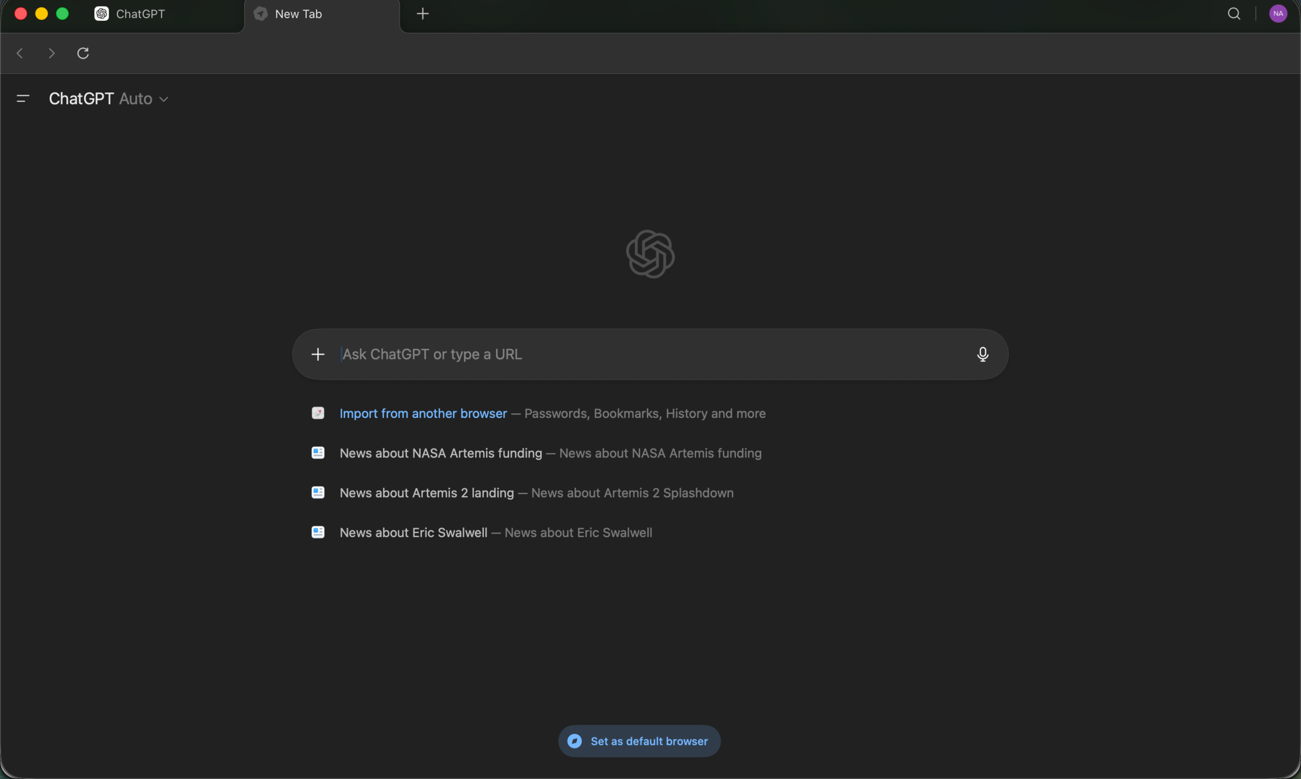 Atlas_Browser_home_interface