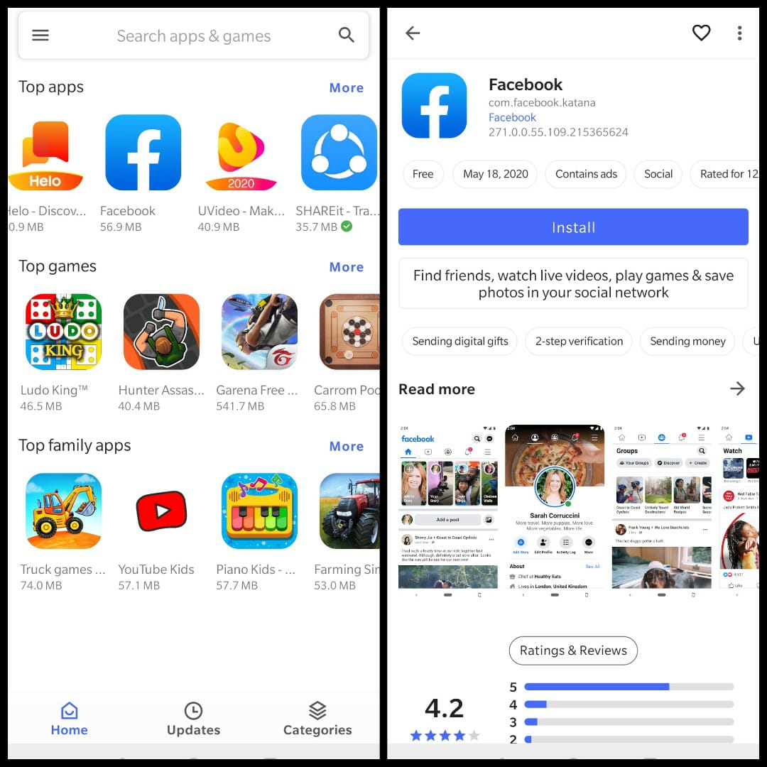 3 steps to install Google Play apps from a web browser