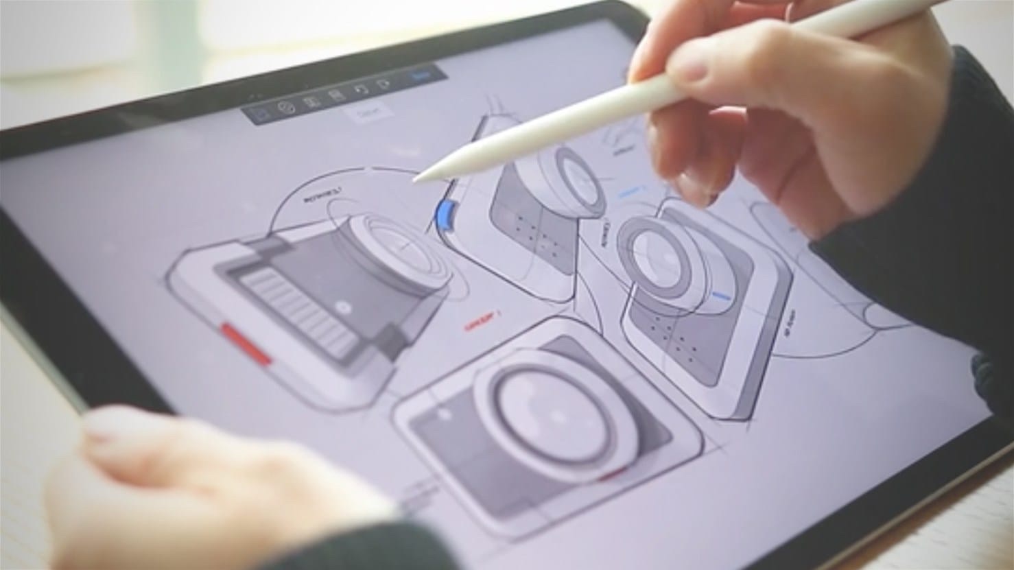 how to use autodesk sketchbook on phone