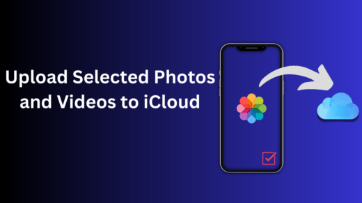 Backup Only Selected Photos to iCloud