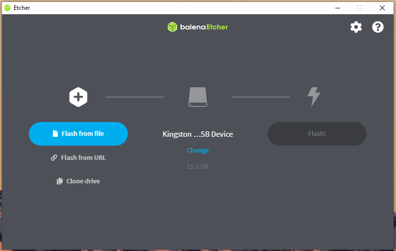 Balena Etcher Bootable Drive - 2