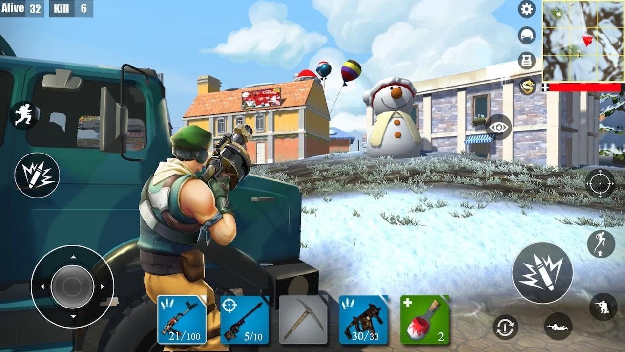 Download Survival Battle Offline Games android on PC