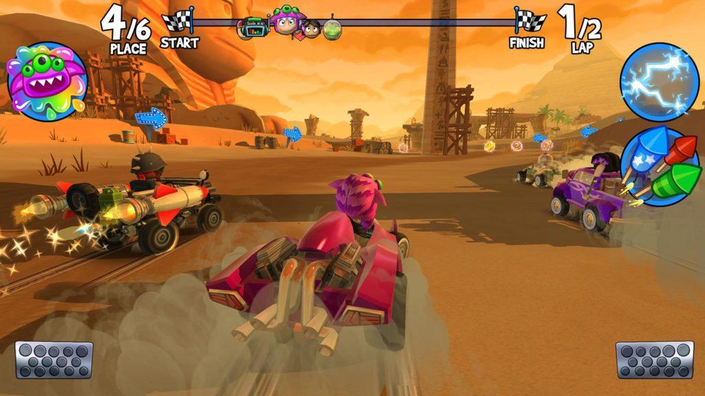 beach buggy racing multiplayer settings