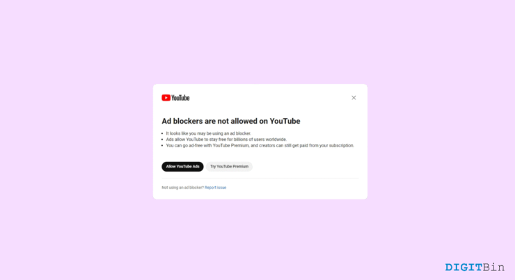 Best Ways to Bypass Ad Blockers are Not Allowed on YouTube