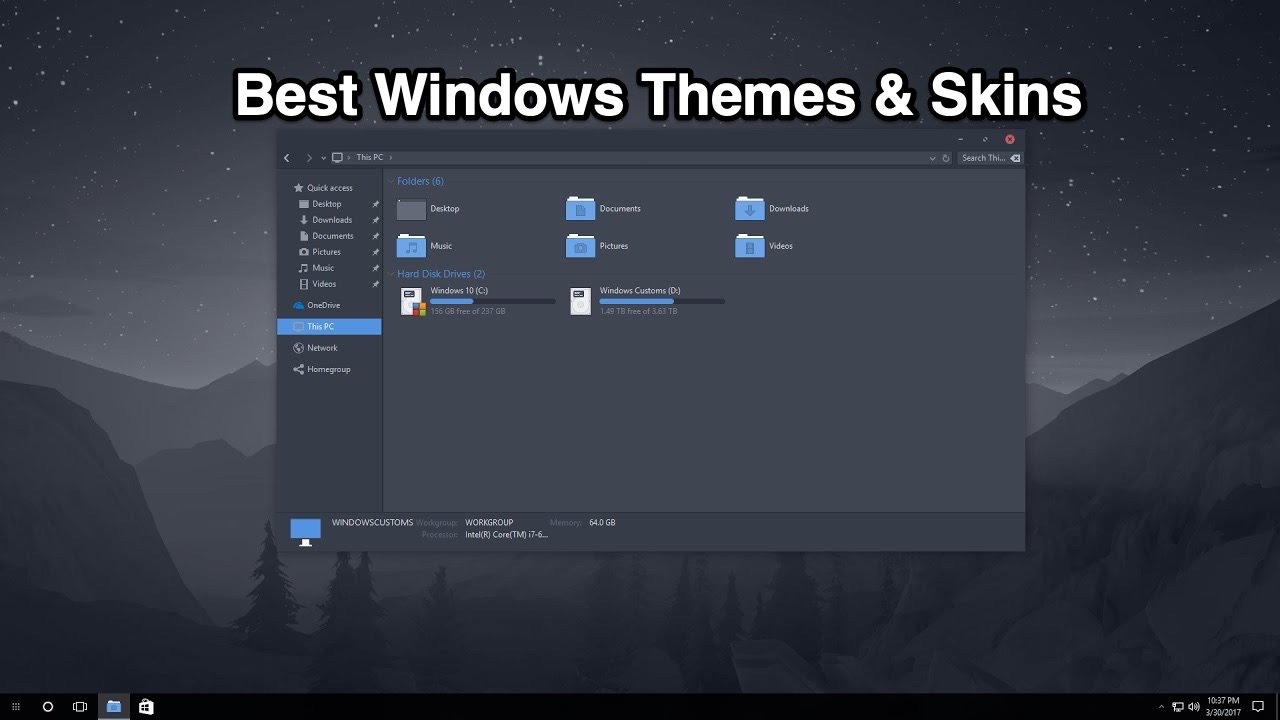 best free windows 10 themes