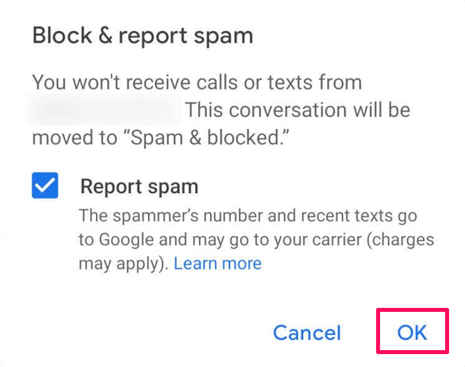 Block The Number