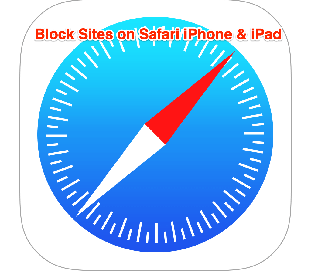 how to block websites safari iphone