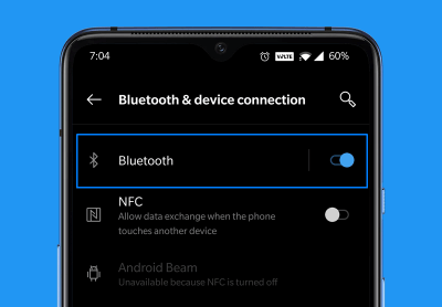 Bluetooth Connect Android to Stadia