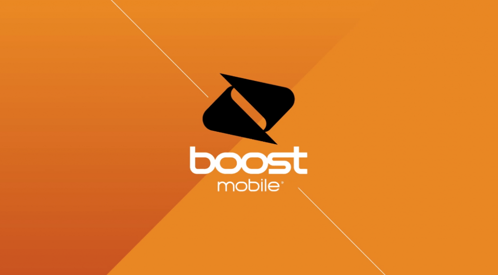 Boost Mobile Orange backgrond logo