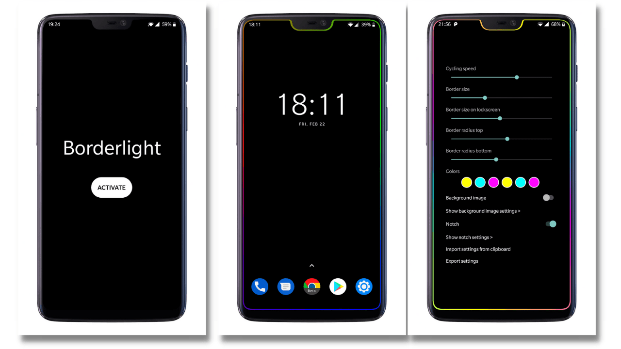 Borderlight Live Wallpaper