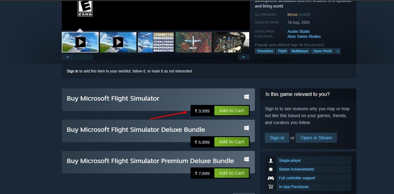 download microsoft flight simulator for mac