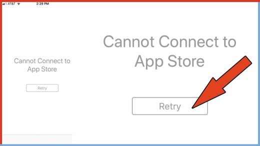 Cannot Connect to App Store iPad Fix